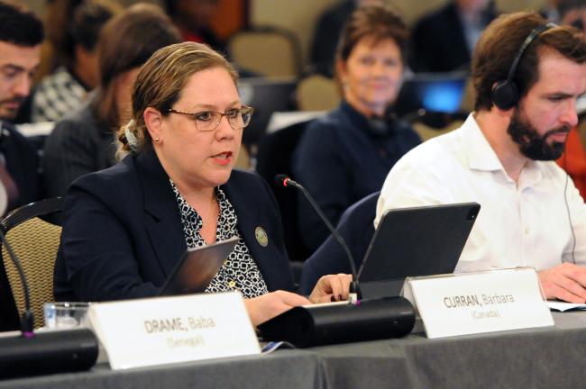 Barbara Curran, Council Member, Canada