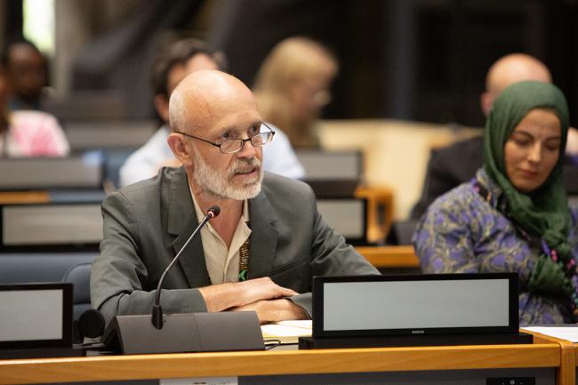 Bert De Wel, Co-Facilitator, Trade Unions Major Group - GMGSF20 - 25Feb 2024