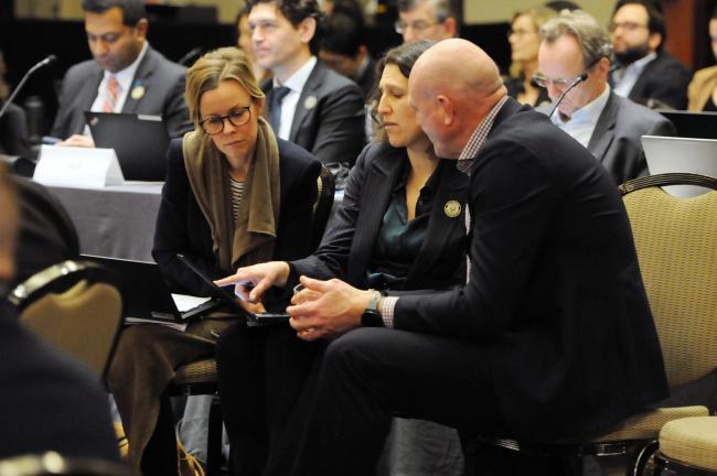 Council members from Norway and Australia