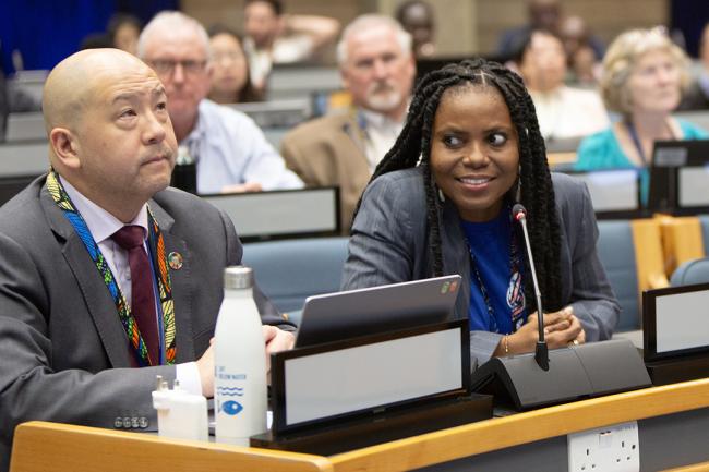 Djatougbe Aziaka, Co-facilitator NGO Major Groups - GMGSF20 - 25Feb 2024