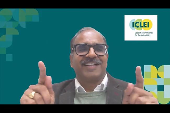 Emani Kumar, Deputy Secretary General, ICLEI- Local Governments for Sustainability