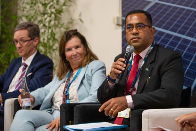 Filimoni Vosarogo, Minister of Lands & Mineral Resources, Fiji