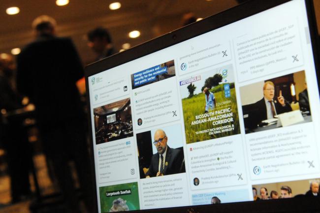 GEF social media