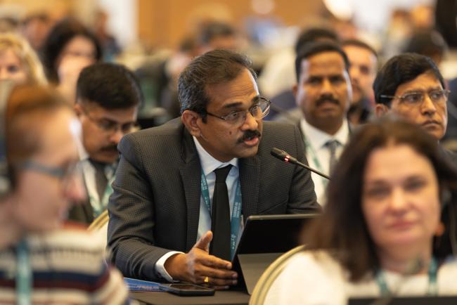 R. Raghu Prasad, Chair of the Standing Committee