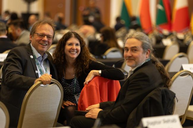 Ralf Sonntag, World Future Council, Rebecca Regnery, Humane Society International, and Daniel Kachelriess, High Seas Alliance