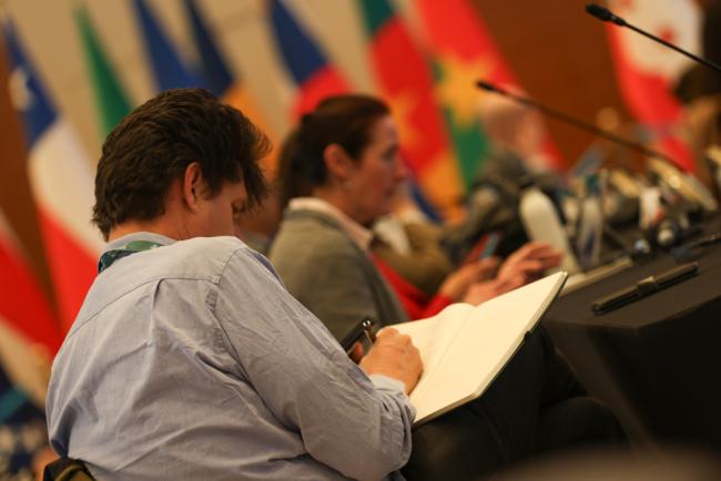 Delegates take note of the discussions