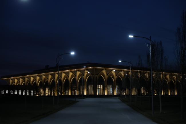 Venue at night