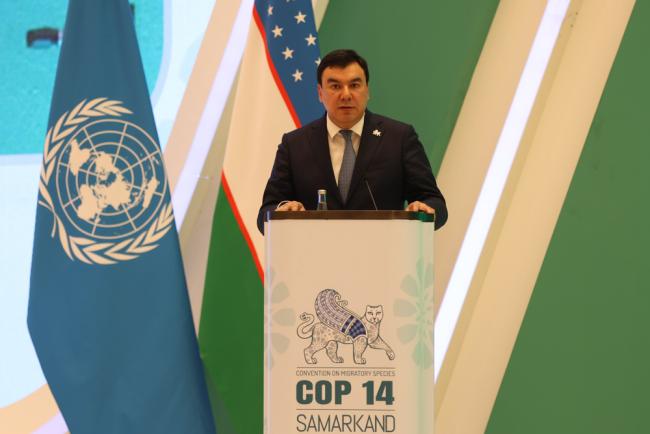 Aziz Abduhakimov, COP14 Chair