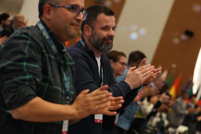 Delegates applaud the work done at CMS COP14