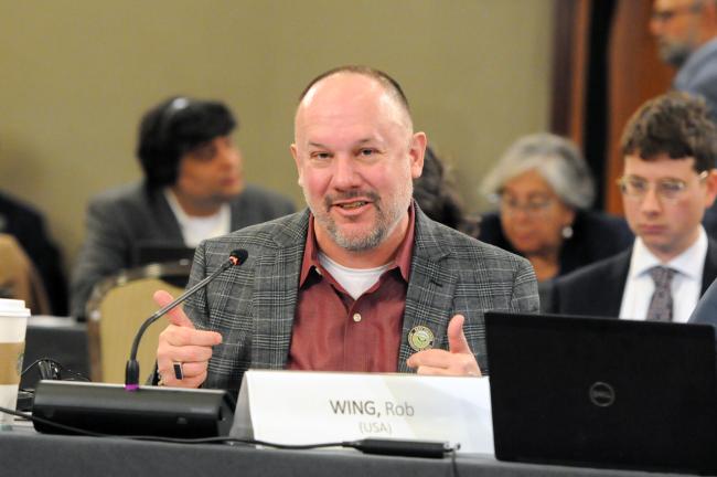 Rob Wing, Alternate Council Member, US