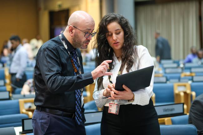 Athmane Mehadji and Kahina Lounis, Algeria