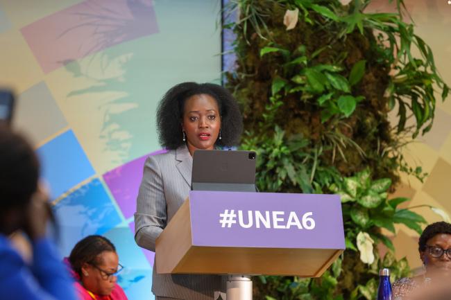 Roselinda Soipan Tuya, Cabinet Secretary, Ministry of Environment, Climate Change and Forestry, Kenya