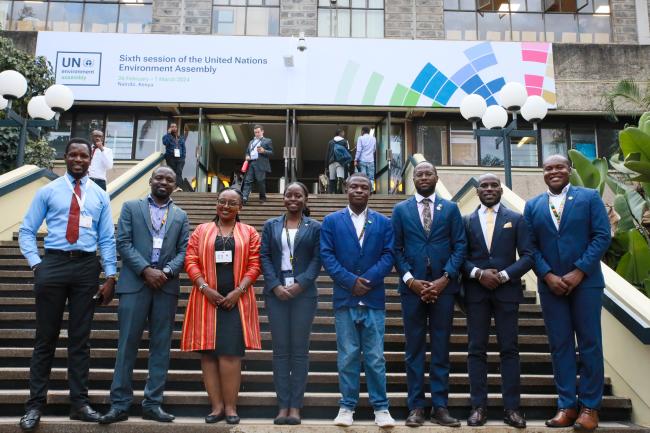 Delegates from Kenya and Uganda