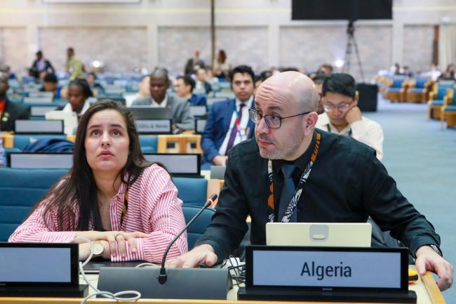 Athmane Mehadji and Kahina Lounis, Algeria