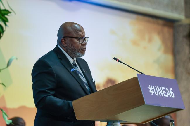 Dennis Francis, President of the 78th General Assembly, Trinidad and Tobago