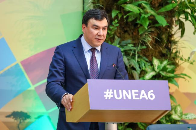 Aziz Abdukhakimov, Minister of Ecology, Environmental Protection and Climate Change, Uzbekistan