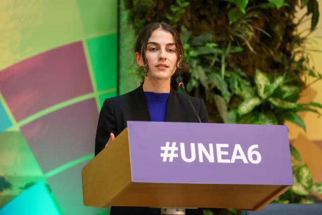 Romina Pourmokhtari, Minister for Climate and the Environment, Sweden