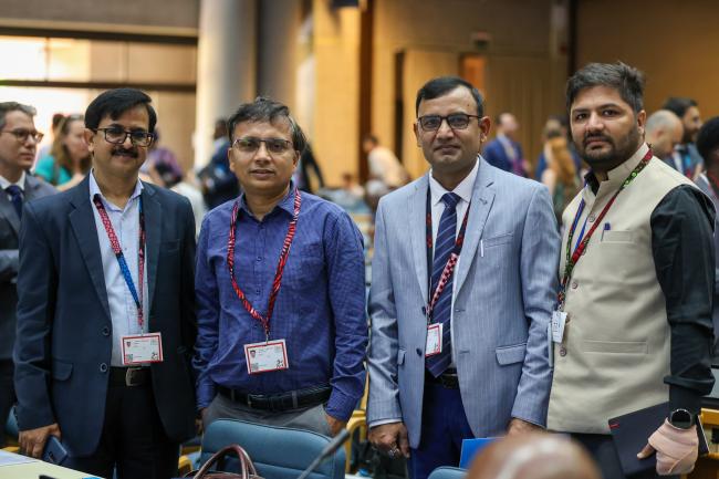 Then Indian delegation
