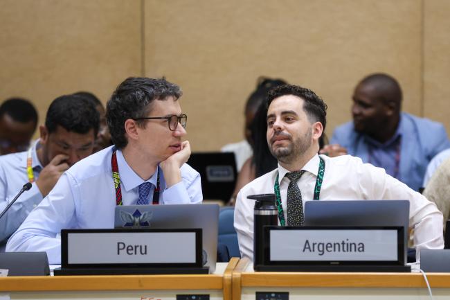 Bernardo Roca-Rey Ross, Peru, and Joaquín Salzberg, Argentina