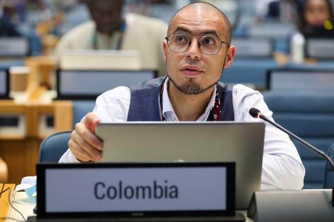 Andrés Duque Solís, Colombia