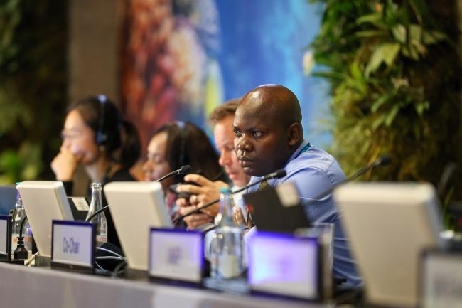 Contact Group II: Cluster E Co-Chair Tobias Ogweno, Kenya