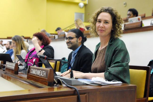 Alison Swaddling, Commonwealth Secretariat