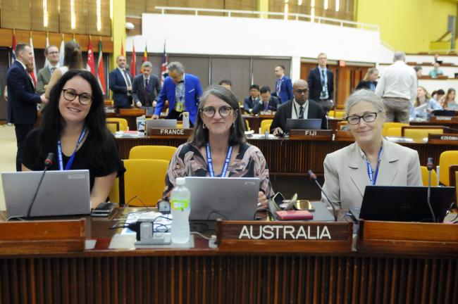 Australian delegates