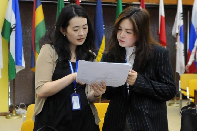 Beatrice Chen and Charisse Lau, Singapore