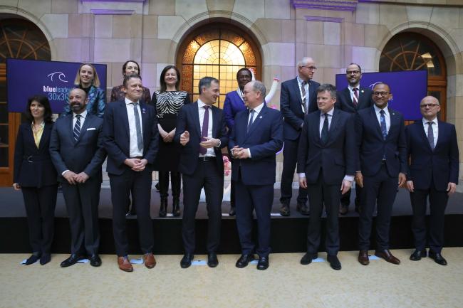 Blue Leaders family photo 