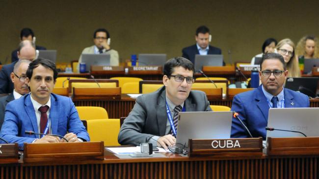 The delegation from Cuba
