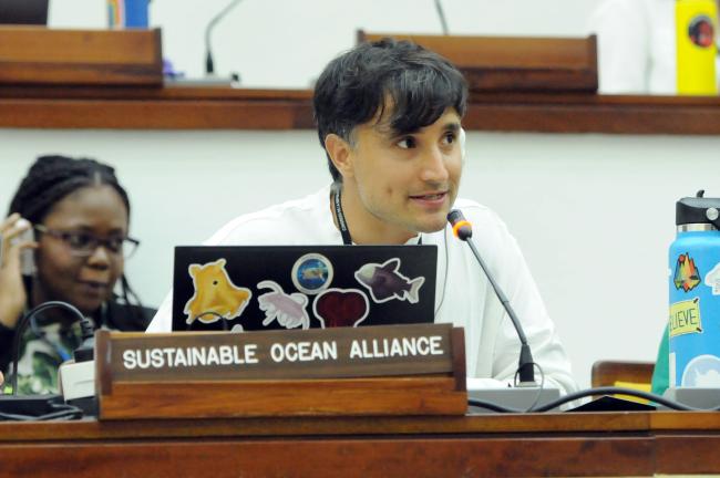 Daniel Cáceres Bartra, Sustainable Ocean Alliance (SOA)