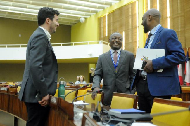 José Benchetrit, Canada; xx, Zambia; and Francis Winston Changara, Zimbabwe