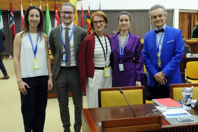Maja Elkjaer Frank, Denmark; Vincent Schnell, Germany; Maria Luís Mendes, Portugal; Alexia Pognonec and Olivier Guyonvarch, France