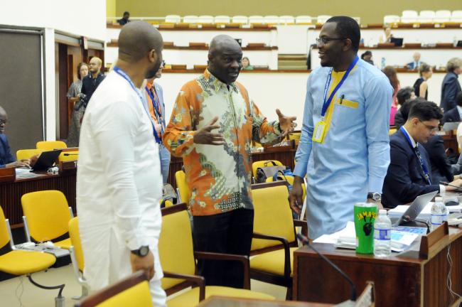 Delegates from the African Group