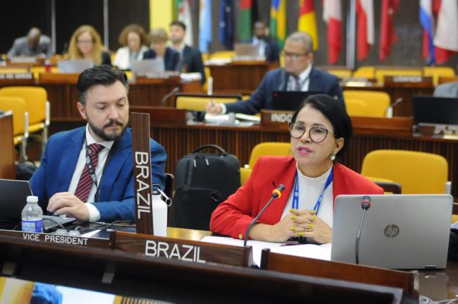 Eduardo Sfoglia and Elza Moreira Marcelino de Castro, Brazil