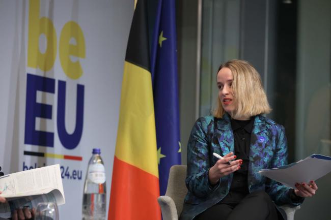Elisa De Raes, First Secretary Legal Advisor, Permanent Mission of Belgium to the United Nations (Moderator) 