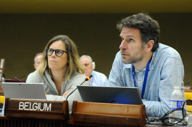 Ellen De Geest and Steven Vandenborre, Belgium