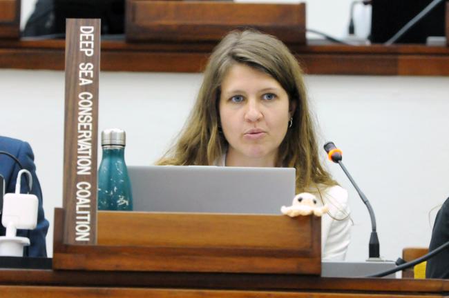 Emma Wilson, Deep Sea Conservation Coalition (DSCC)