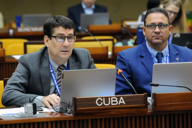 Fermín Quiñones Sánchez and Maddyel Reyes, Cuba