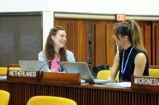 Fleur Pennarts and Emma van den Boogaard, the Netherlands