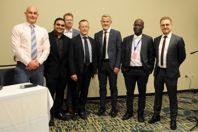 Group photo following the end of the event
