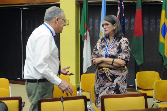 James Gresser, US, and Robyn Frost, Australia