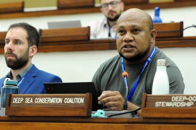 Joey Tau, Deep Sea Conservation Coalition (DSCC)