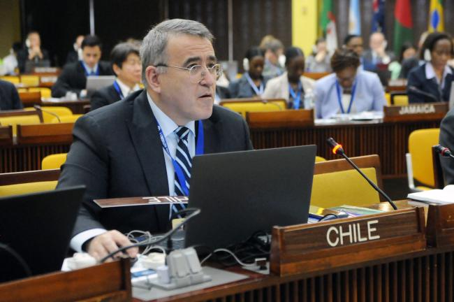 José Antonio Cabedo, Chile