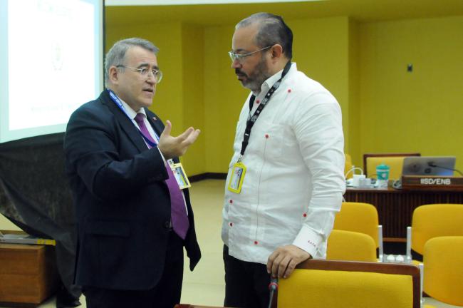 José Antonio Cabedo, Chile, and Edward Pérez Reyes, Dominican Republic