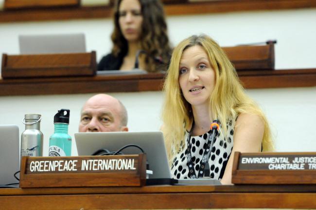 Louisa Casson, Greenpeace International