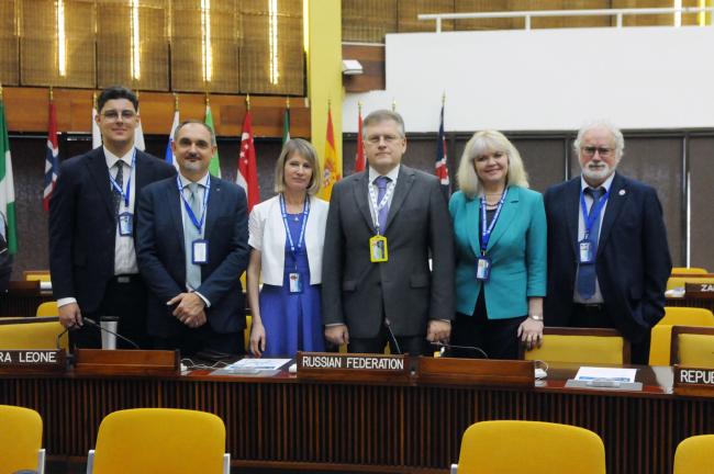 The delegation from the Russian Federation