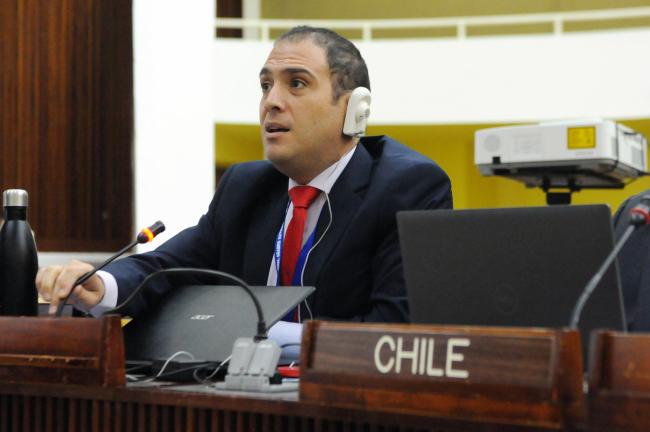 Salvador Vega Telias, Chile