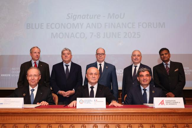 Signature MoU - Blue Economy and Finance Forum - 18 mars 2024