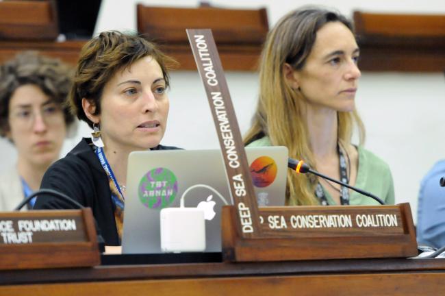 Sofia Tsenikli, Deep Sea Conservation Coalition (DSCC)